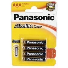 Panasonic Alkaline Micro AAA elementai (4 vnt)