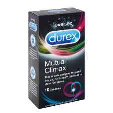 Prezervatyvai Durex Mutual Climax (10 vnt.)