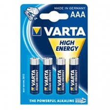 VARTA AAA „High Energy“ elementai (4vnt)