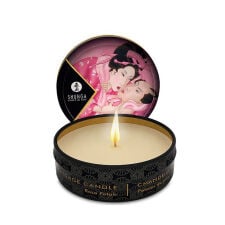 Shunga masažo aliejus-žvakė Afrodisia&Roses (30 ml)