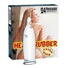 Prezervatyvai Heavy Rubber  (24 vnt.)